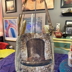 Steampunk Top Hat Tote Bag